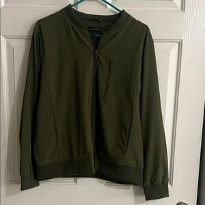 Banana Republic Olive Bomber Jacket